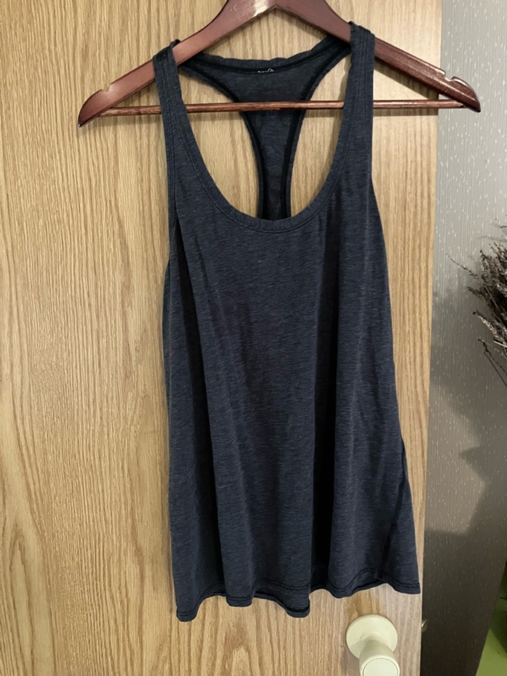 🍋lululemon athletica - Women's Dark Gray Racerback Tank Top